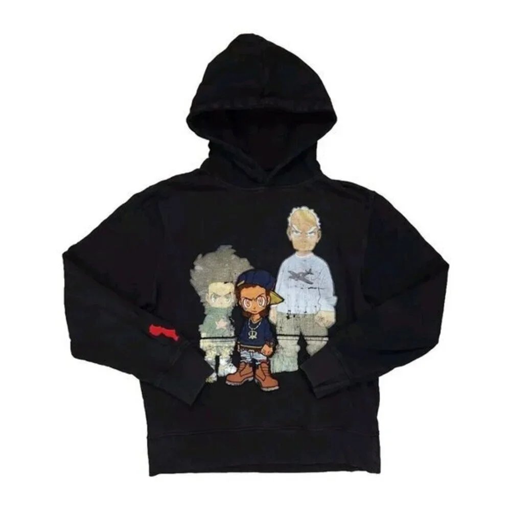 Vintage The Boondocks Hoodie‎ Mens Medium Huey Freeman